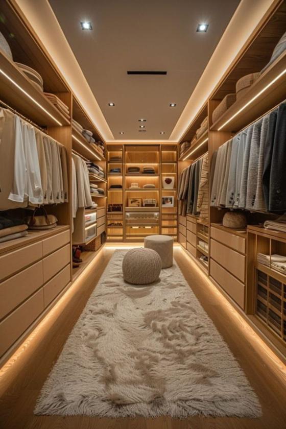 modular walk-in closet