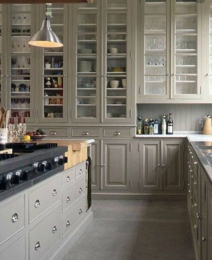 Rustic chic kitchens