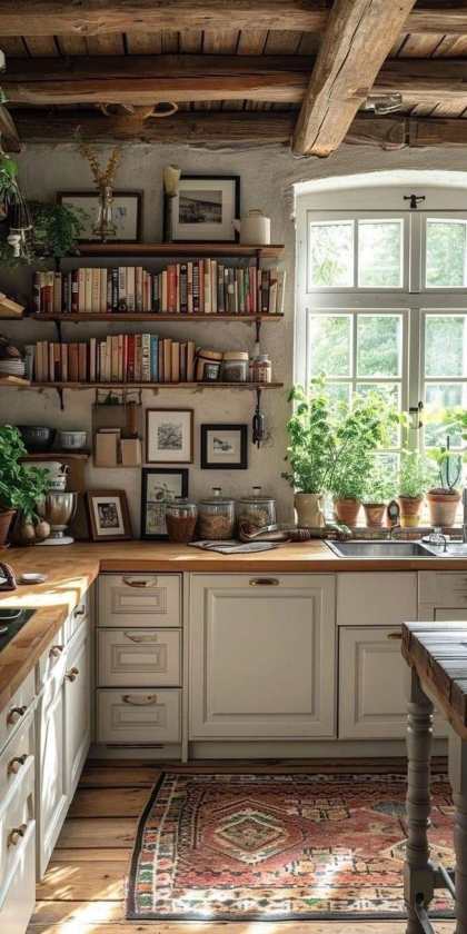 French country kitchen