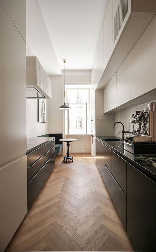 cucine strette soluzioni