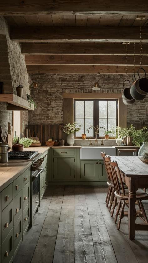 Provencal-style kitchen