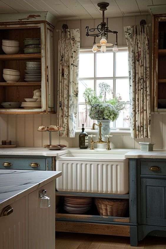 Provencal-style kitchen