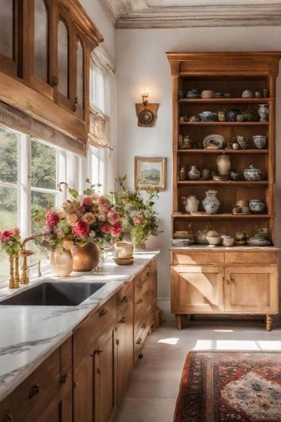  shabby kitchen cabinets