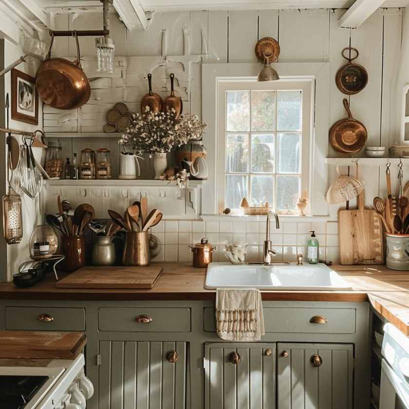  shabby kitchen cabinets