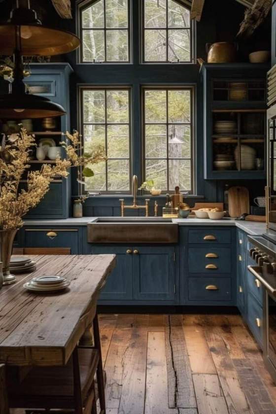 Farmhouse style kitchens