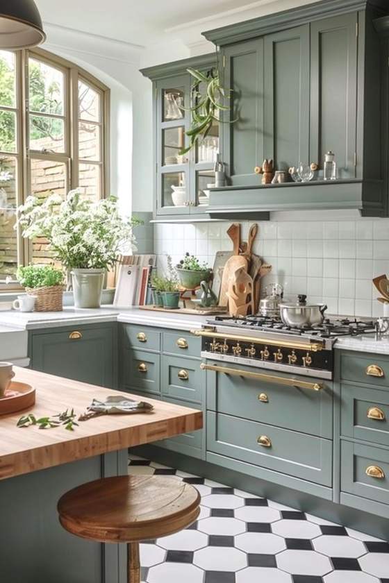 English style kitchen